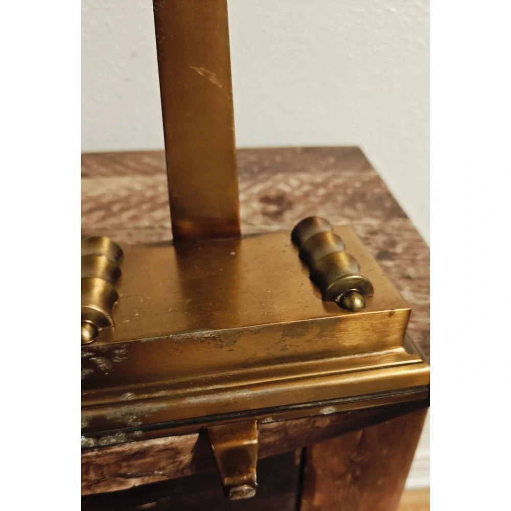 RESTORATION HARDWARE Christmas Stocking Holders Set Of 3 Brass Patina